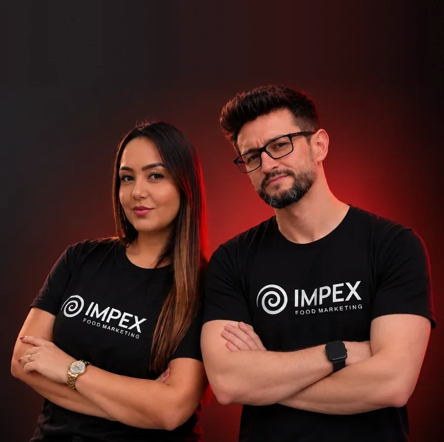Rafaele Moura e Mauro Arantes, da IMPEX